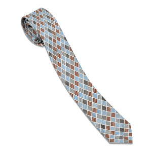 Crosshatch Plaid Necktie -  -  - Knotty Tie Co.
