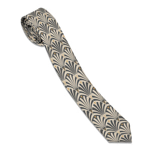 Fanfare Geometric Necktie -  -  - Knotty Tie Co.