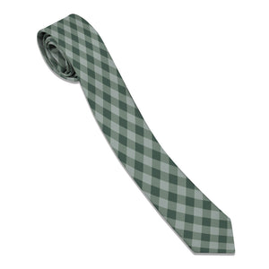 Gingham Plaid Necktie -  -  - Knotty Tie Co.