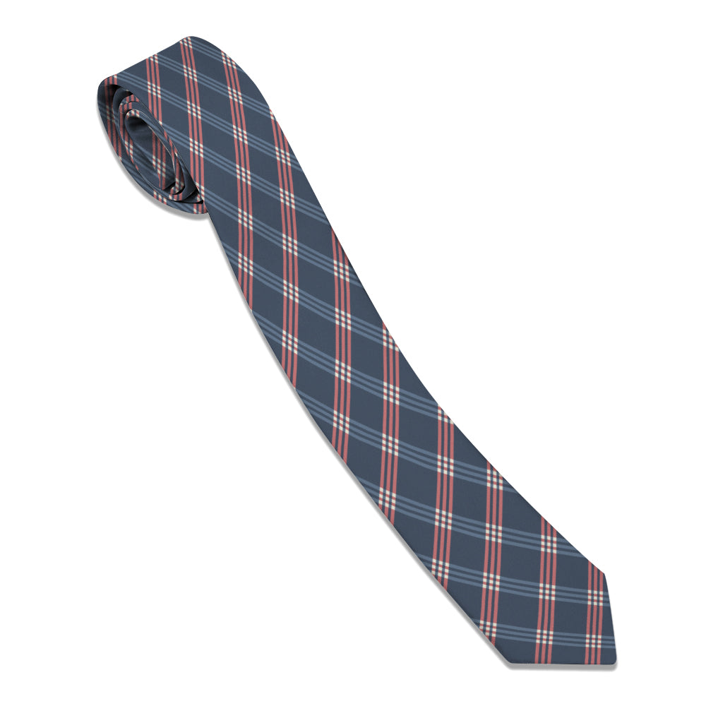 Intersector Plaid Necktie -  -  - Knotty Tie Co.