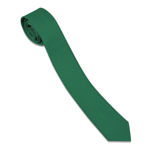 Solid KT Dark Green Necktie -  -  - Knotty Tie Co.
