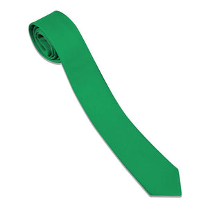 Solid KT Green Necktie -  -  - Knotty Tie Co.