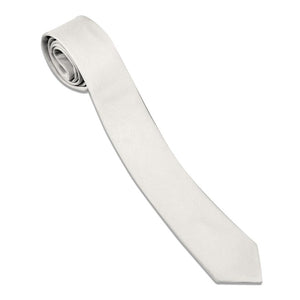 Solid KT Ivory Necktie -  -  - Knotty Tie Co.