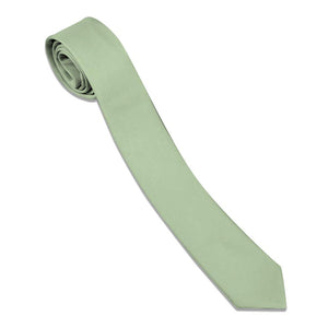 Solid KT Sage Green Necktie -  -  - Knotty Tie Co.