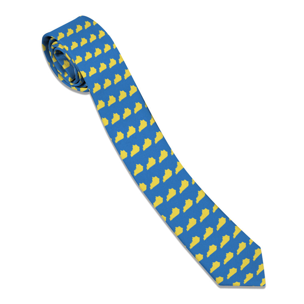 Kentucky State Outline Necktie -  -  - Knotty Tie Co.