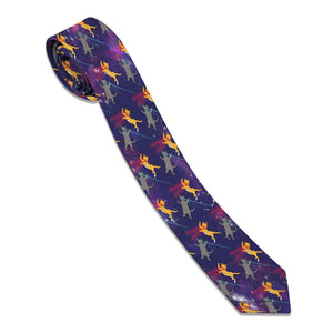 Laser Cats Necktie -  -  - Knotty Tie Co.