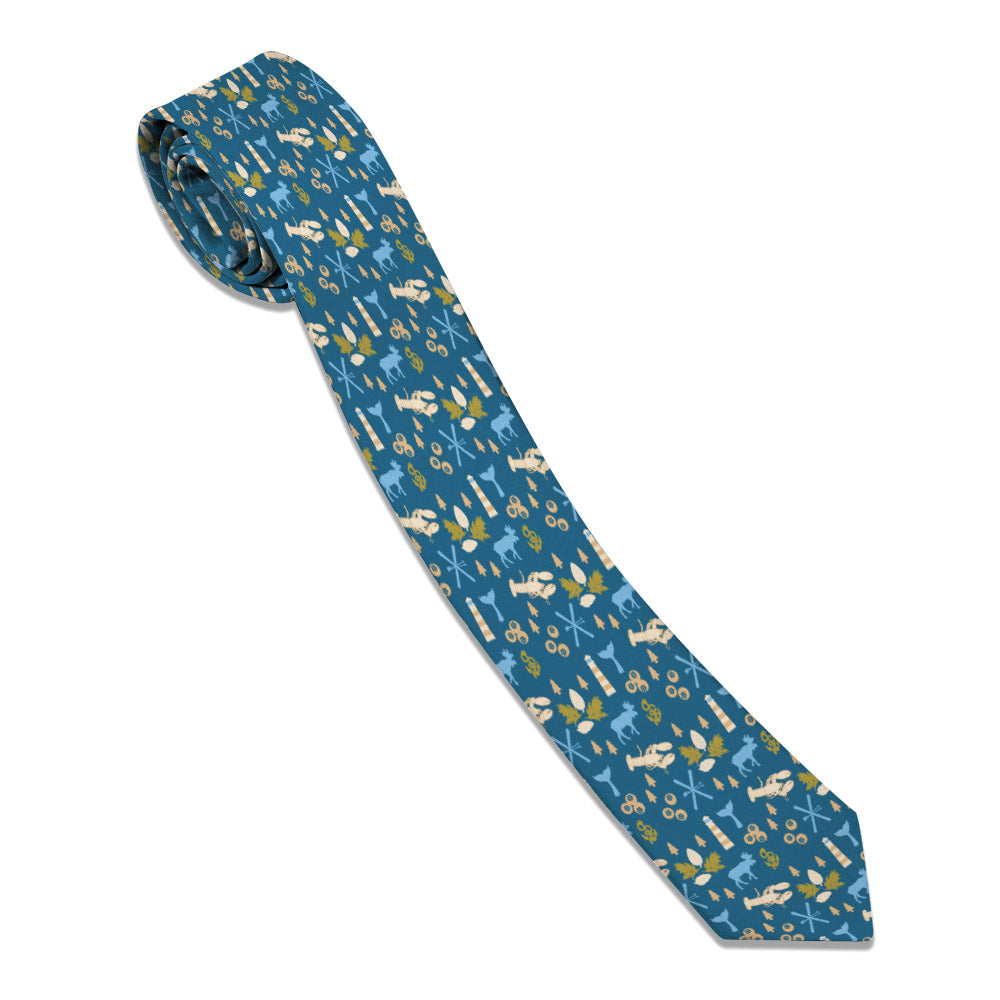 Maine State Heritage Necktie -  -  - Knotty Tie Co.
