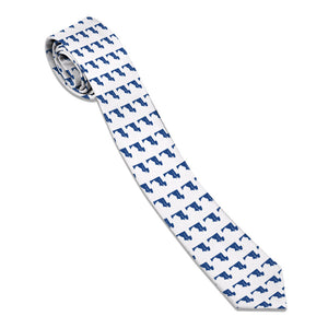 Maryland State Outline Necktie -  -  - Knotty Tie Co.