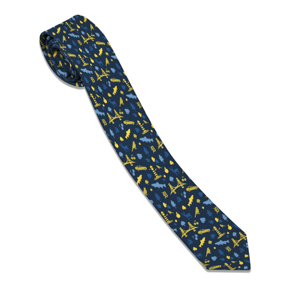 Michigan State Heritage Necktie -  -  - Knotty Tie Co.