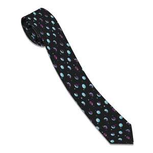 Mini Moons Space Necktie -  -  - Knotty Tie Co.