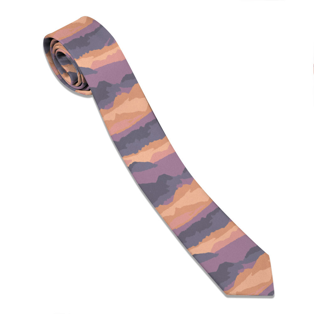 Mountain Sunset Necktie -  -  - Knotty Tie Co.