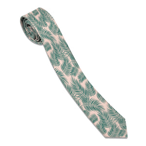 Palm Leaves Necktie -  -  - Knotty Tie Co.