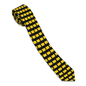 Pennsylvania State Outline Necktie -  -  - Knotty Tie Co.