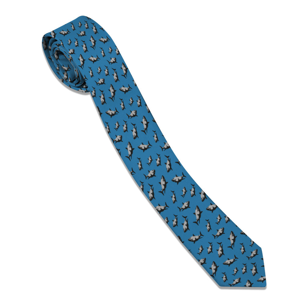 Sharks Necktie -  -  - Knotty Tie Co.