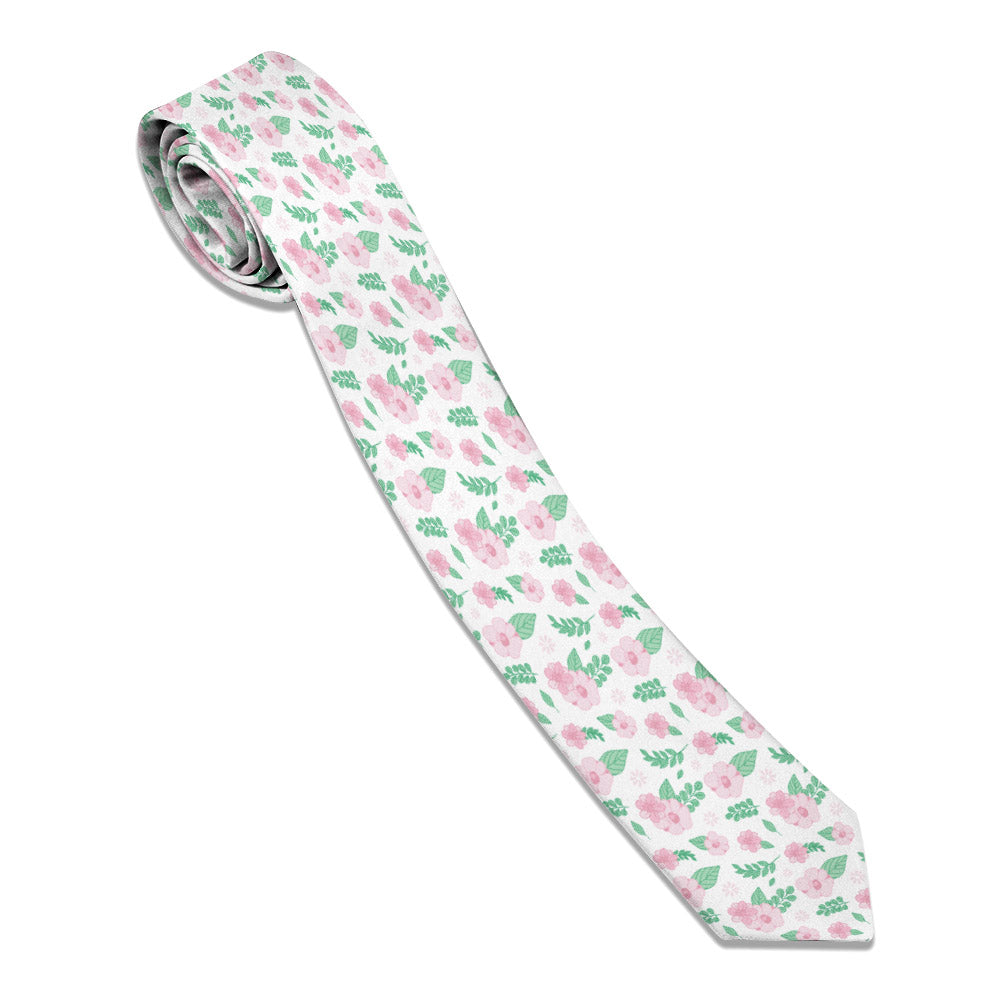Sugar Floral Necktie -  -  - Knotty Tie Co.
