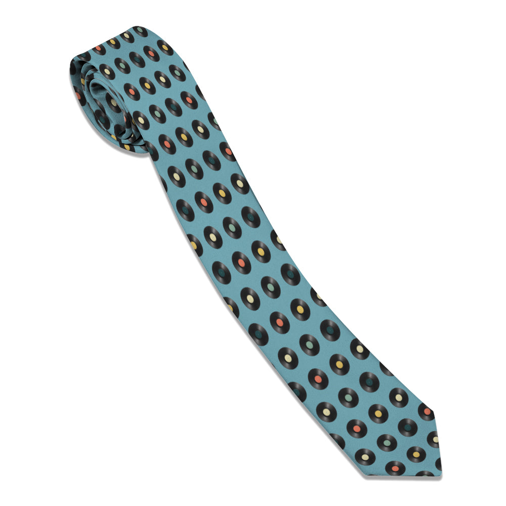 Vinyl Dots Necktie -  -  - Knotty Tie Co.