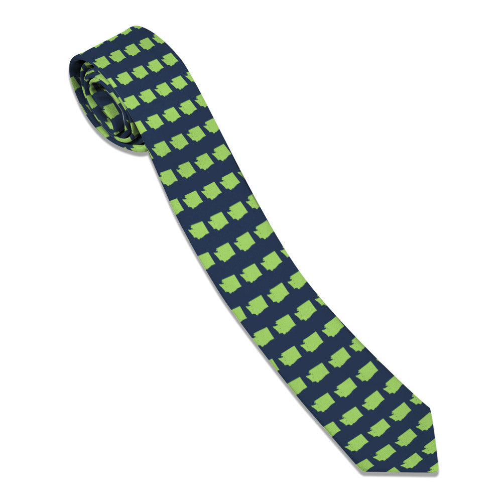 Washington State Outline Necktie -  -  - Knotty Tie Co.
