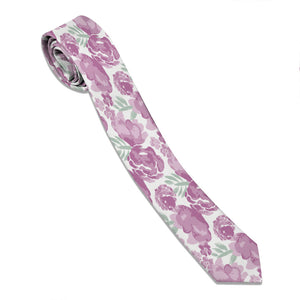 Watercolor Floral Necktie -  -  - Knotty Tie Co.