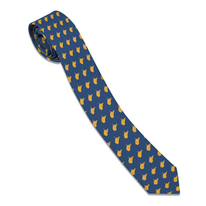 West Virginia State Outline Necktie -  -  - Knotty Tie Co.