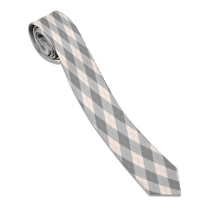 Argyle Plaid Necktie -  -  - Knotty Tie Co.