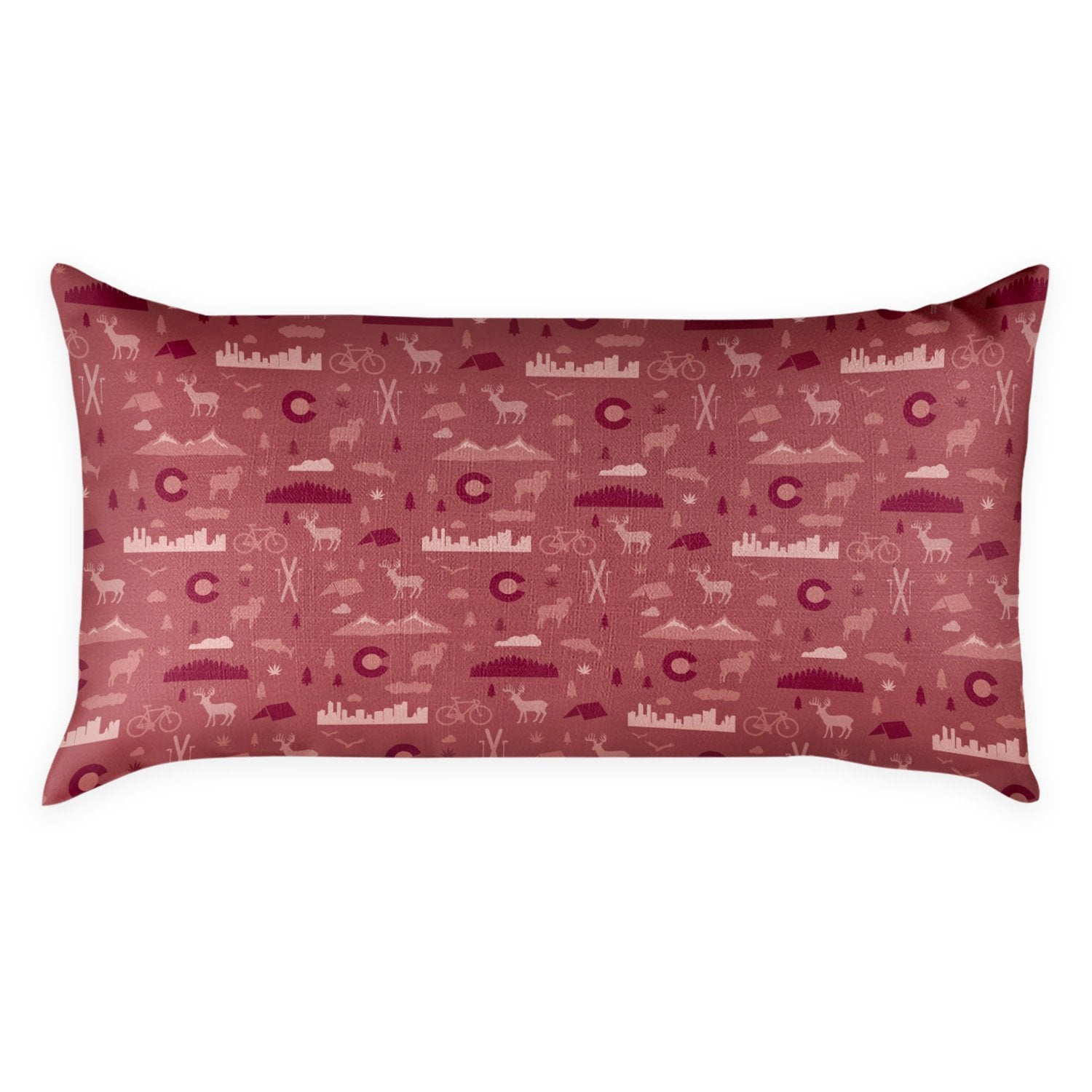 Colorado Lumbar Pillow -  -  - Knotty Tie Co.