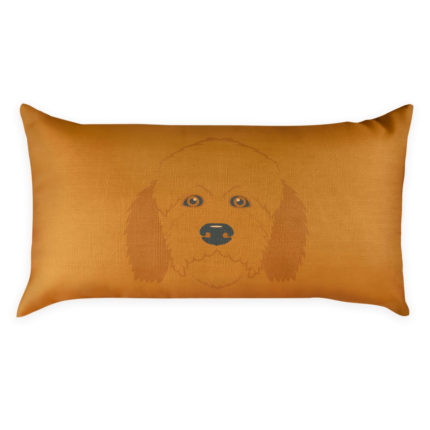 Goldendoodle Lumbar Pillow - Linen -  - Knotty Tie Co.