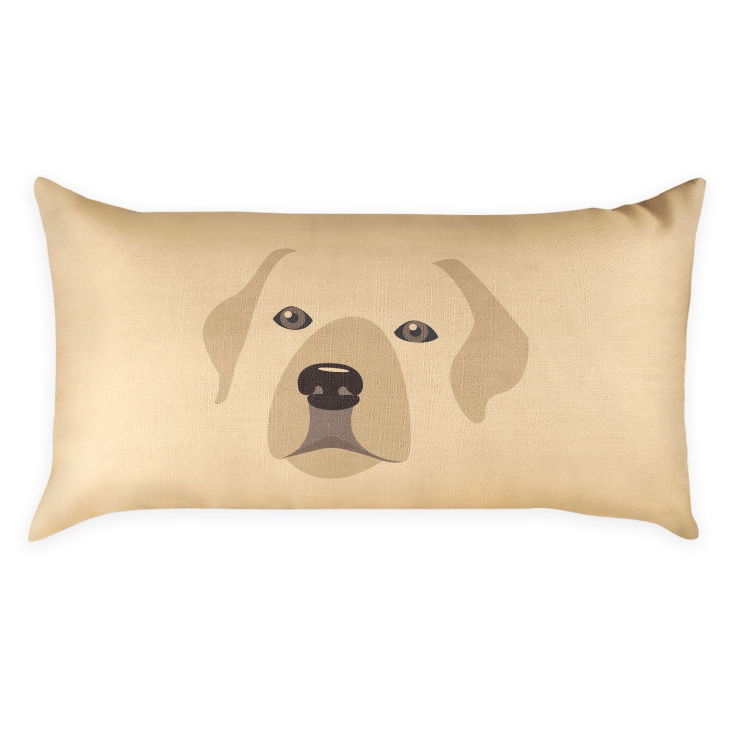 Labrador Retriever Lumbar Pillow - Linen -  - Knotty Tie Co.