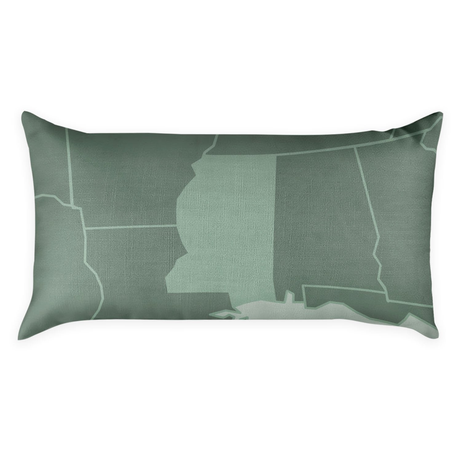Mississippi Lumbar Pillow - Linen -  - Knotty Tie Co.
