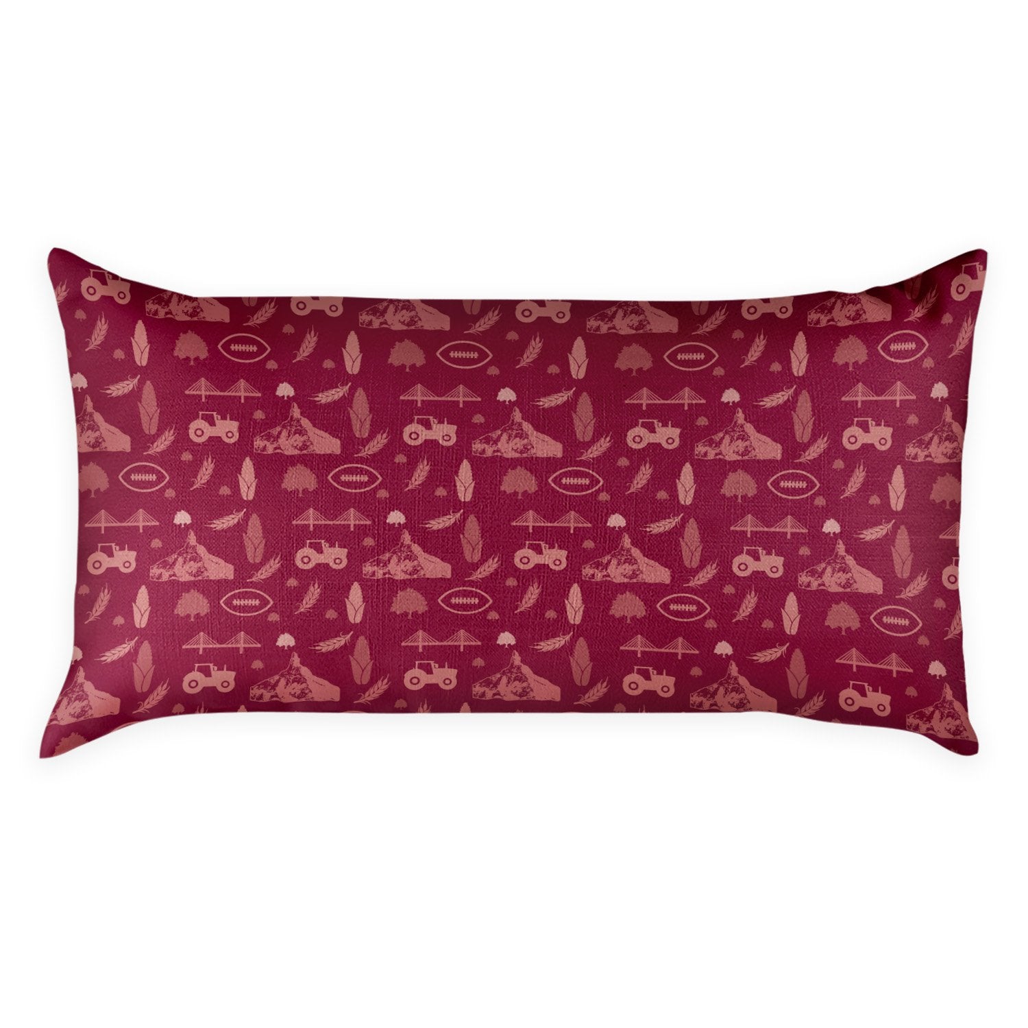 Nebraska Lumbar Pillow -  -  - Knotty Tie Co.
