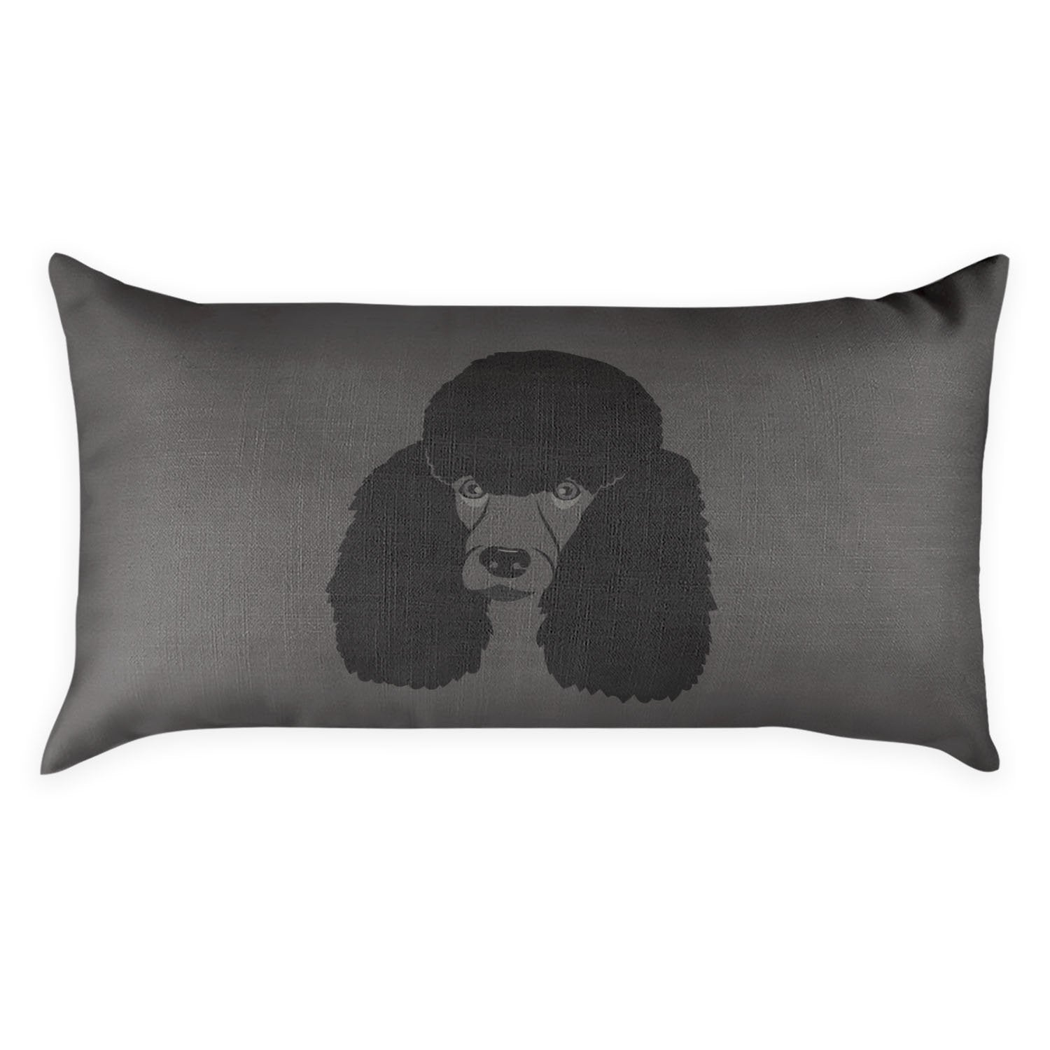 Poodle Lumbar Pillow - Linen -  - Knotty Tie Co.