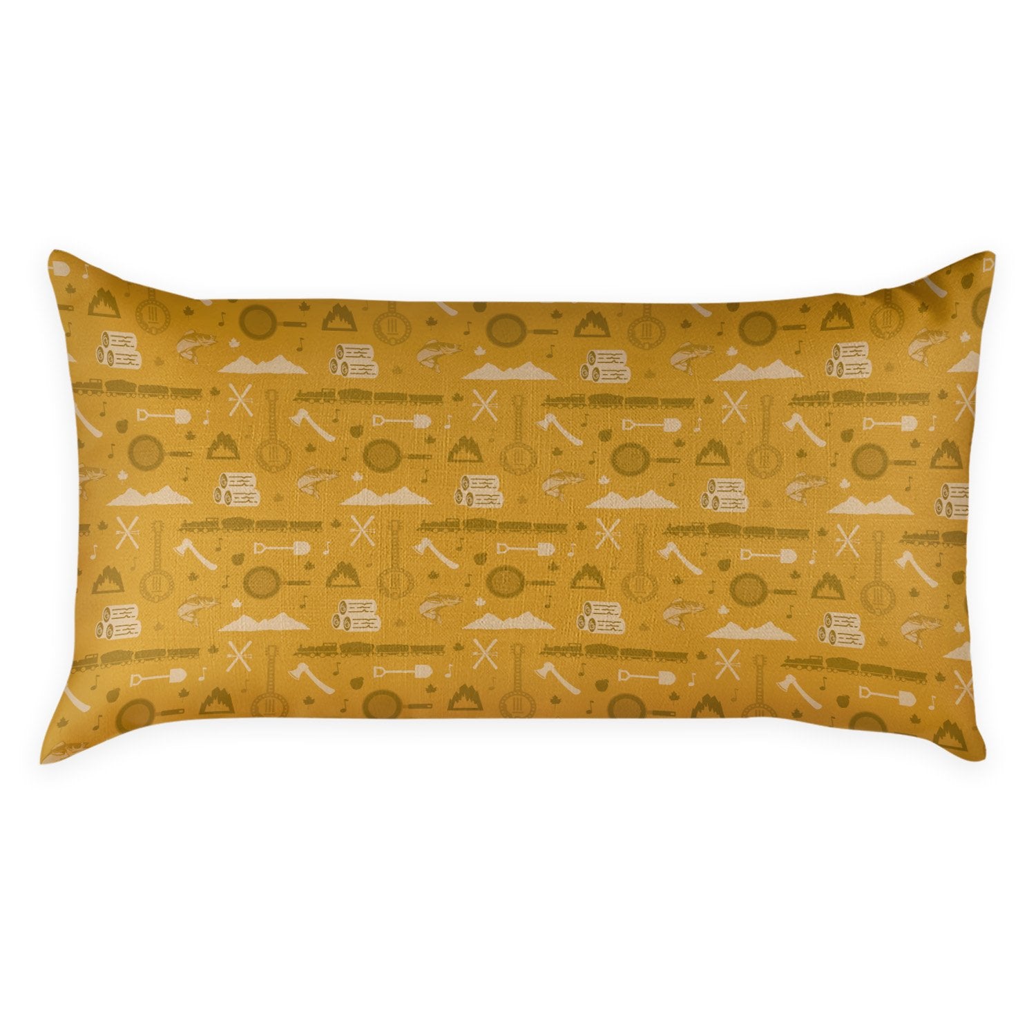 West Virginia Lumbar Pillow -  -  - Knotty Tie Co.