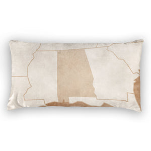 Alabama Lumbar Pillow - Velvet -  - Knotty Tie Co.