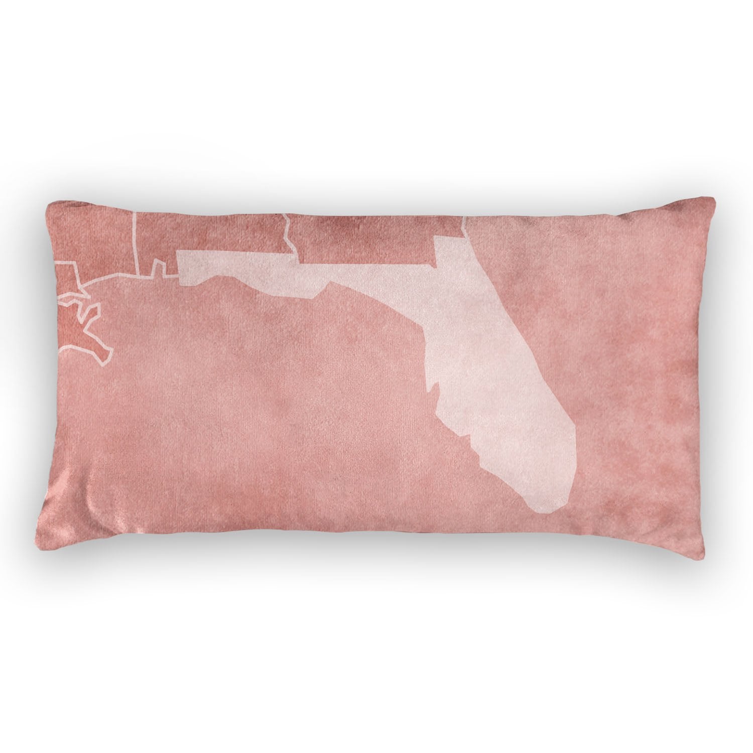 Florida Lumbar Pillow - Velvet -  - Knotty Tie Co.