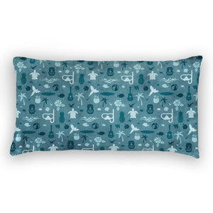 Hawaii Lumbar Pillow -  -  - Knotty Tie Co.