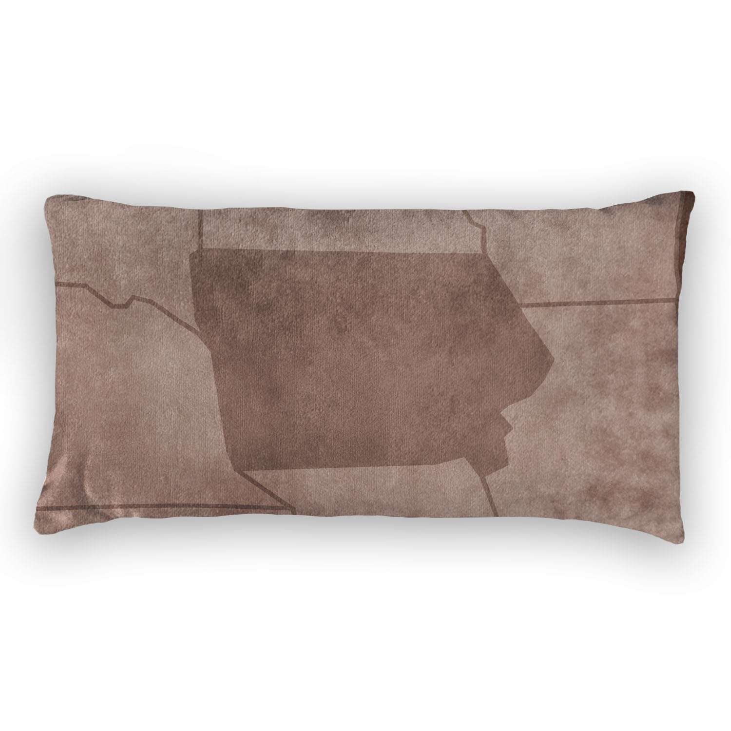 Iowa Lumbar Pillow - Velvet -  - Knotty Tie Co.