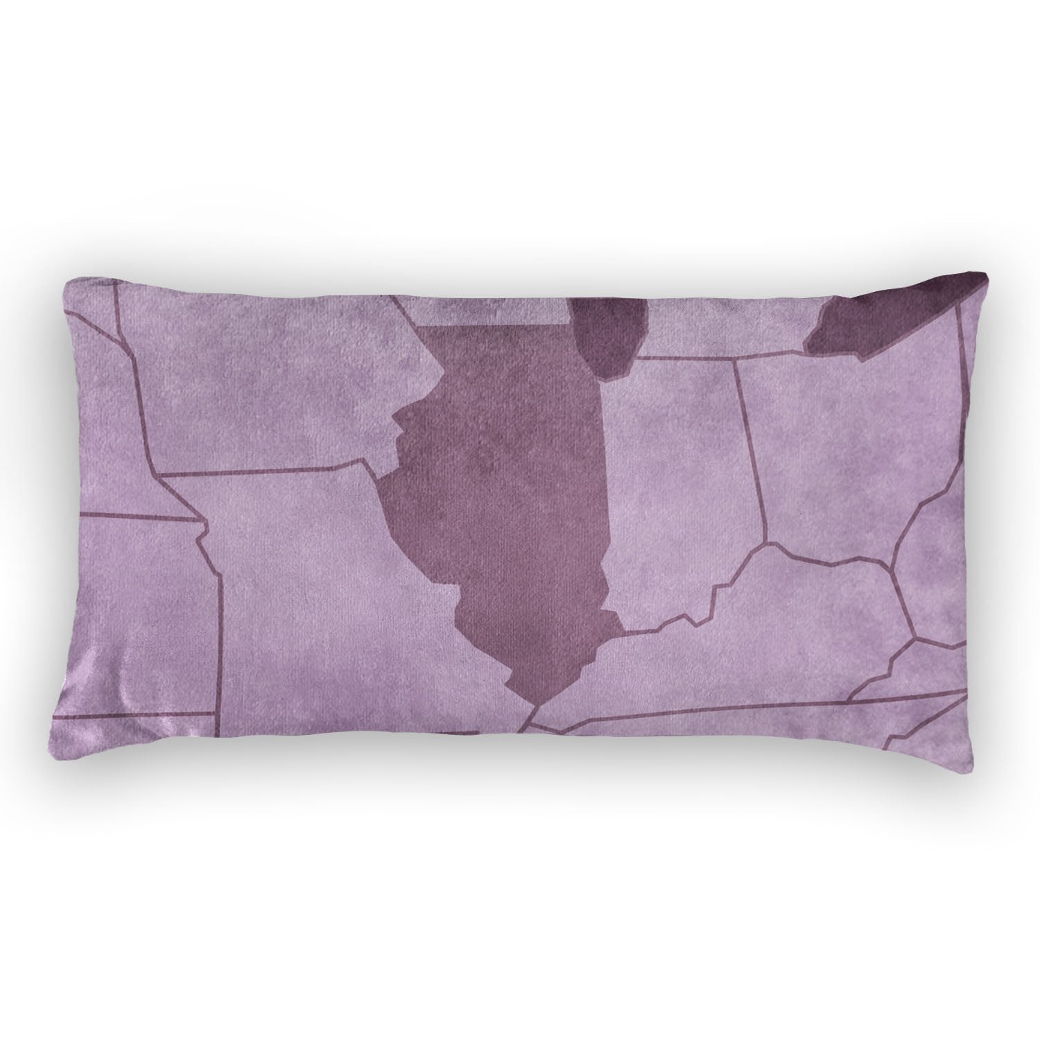 Illinois Lumbar Pillow - Velvet -  - Knotty Tie Co.