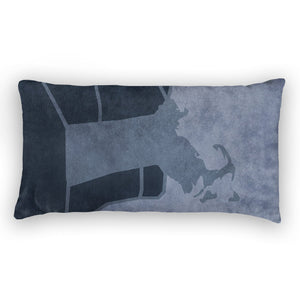 Massachusetts Lumbar Pillow - Velvet -  - Knotty Tie Co.