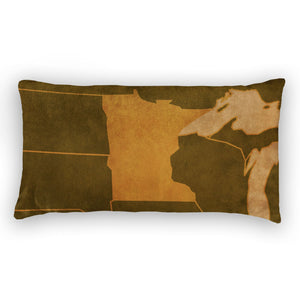 Minnesota Lumbar Pillow - Velvet -  - Knotty Tie Co.