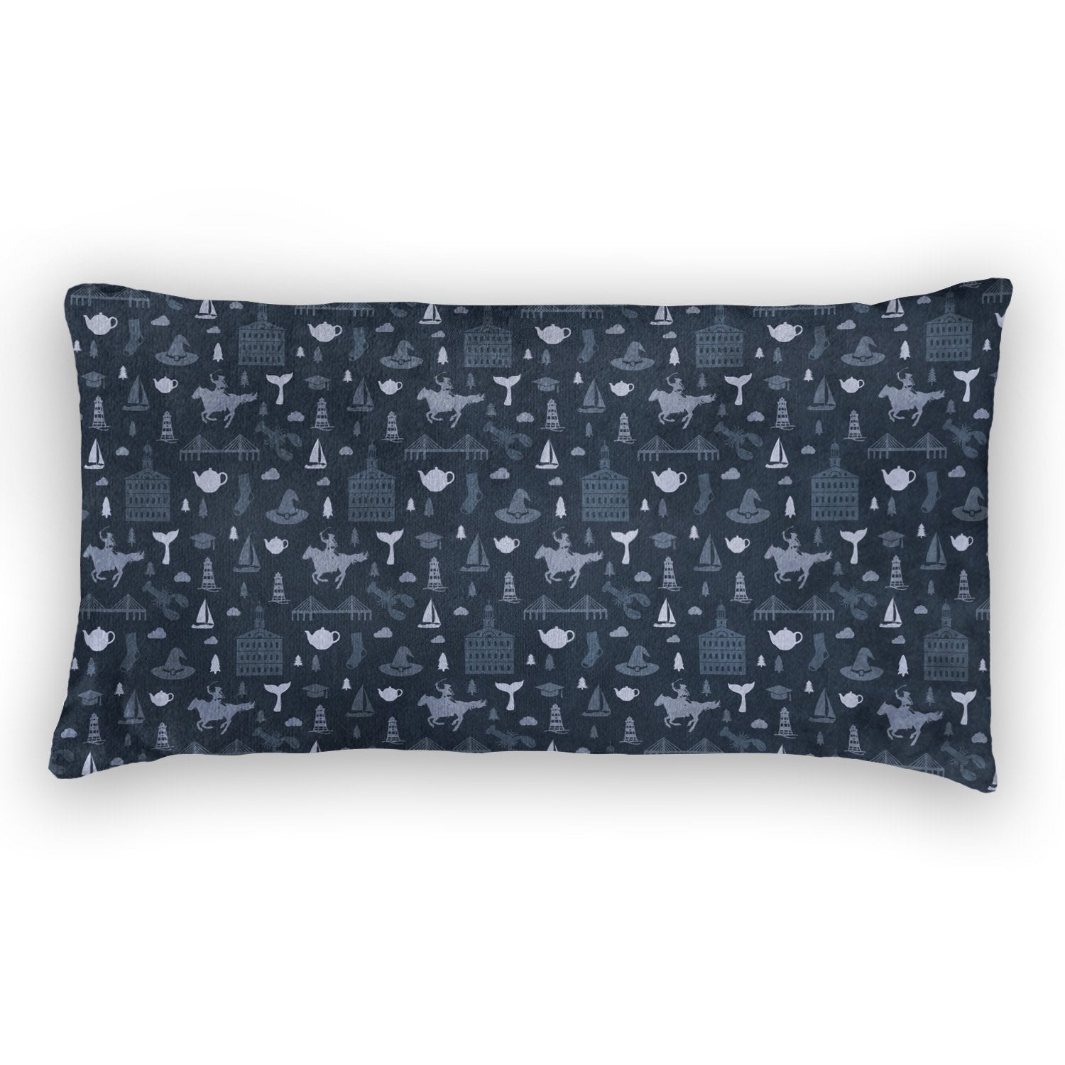 Massachusetts Lumbar Pillow -  -  - Knotty Tie Co.