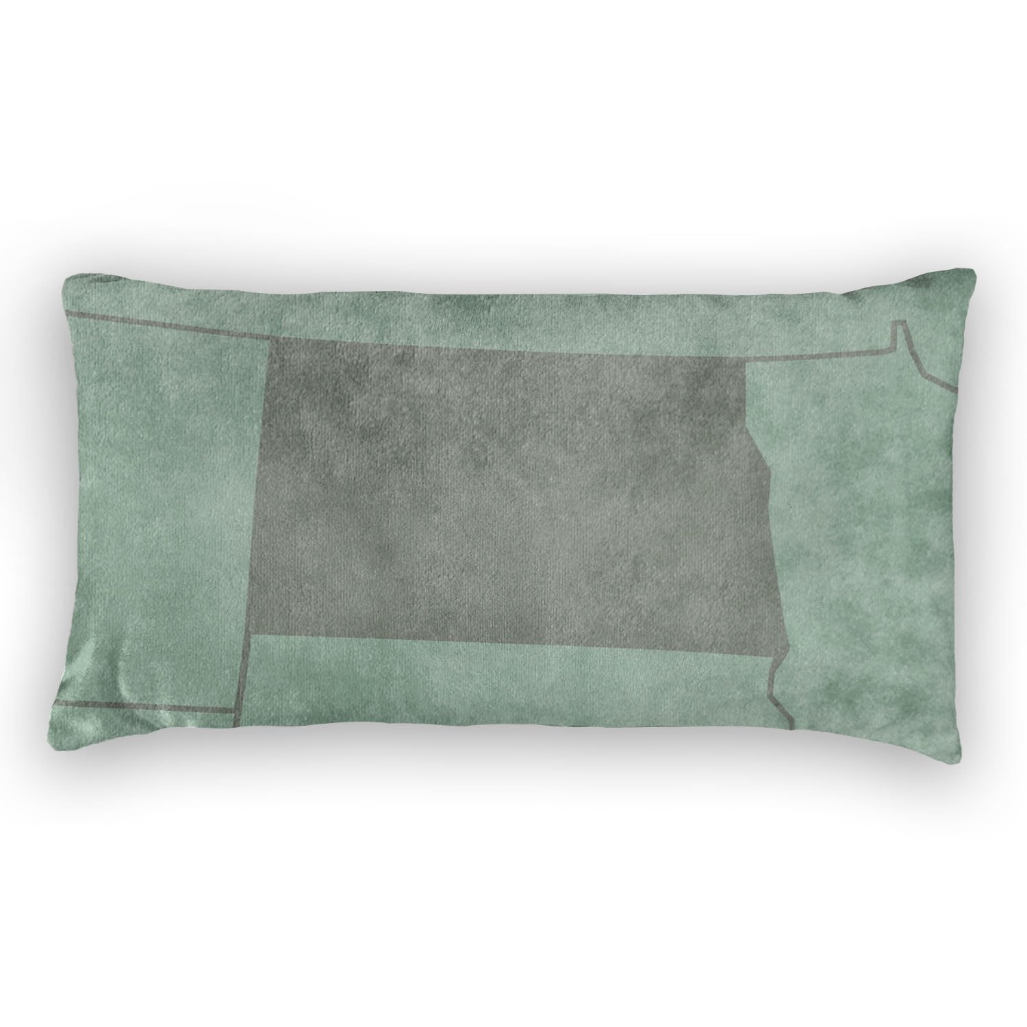 North Dakota Lumbar Pillow - Velvet -  - Knotty Tie Co.