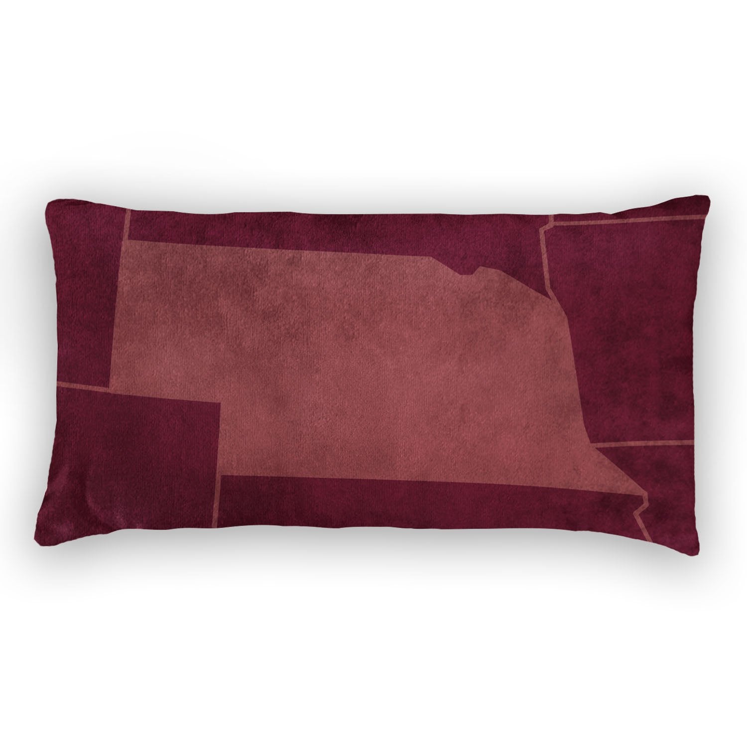 Nebraska Lumbar Pillow - Velvet -  - Knotty Tie Co.