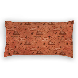 New Mexico Lumbar Pillow -  -  - Knotty Tie Co.
