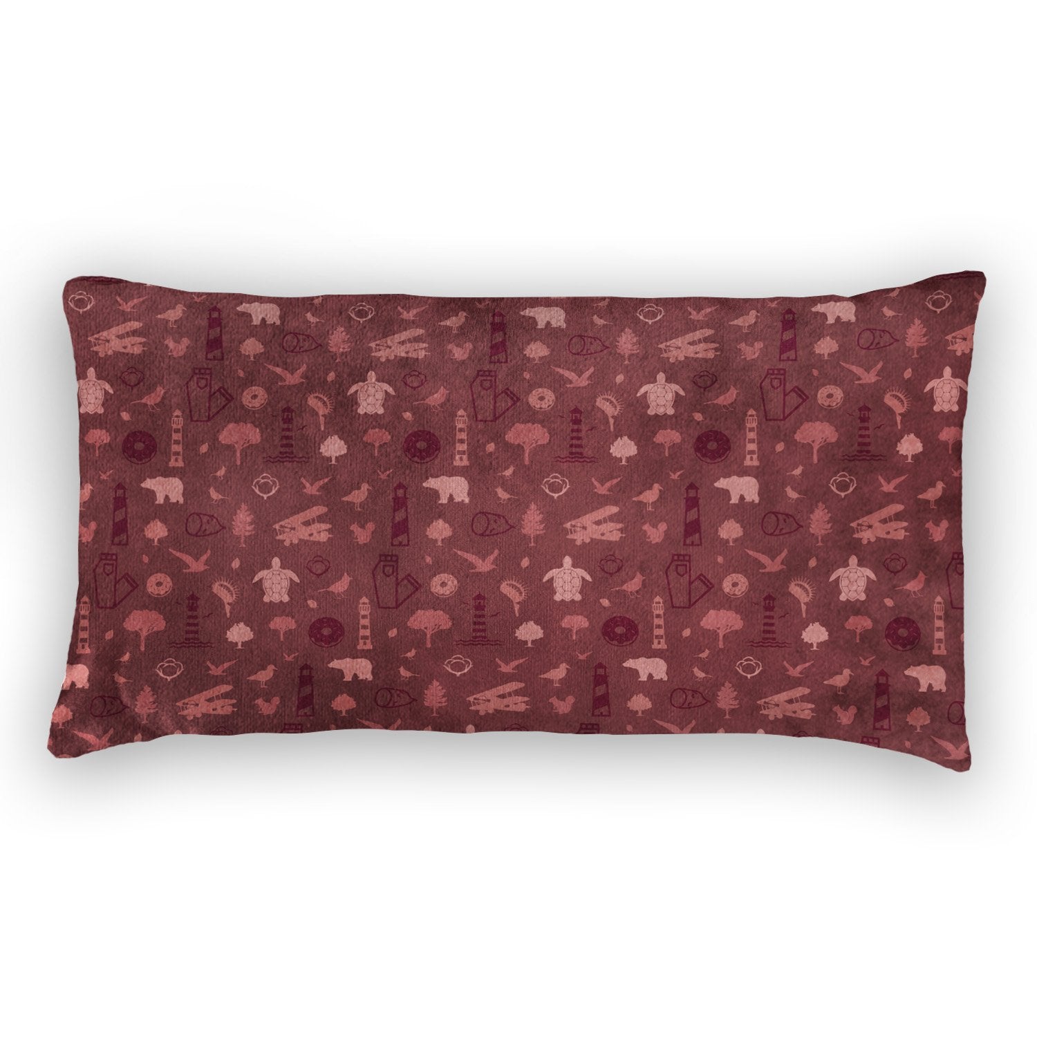 North Carolina Lumbar Pillow -  -  - Knotty Tie Co.