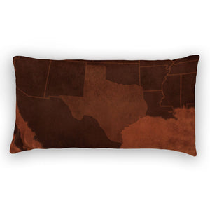 Texas Lumbar Pillow - Velvet -  - Knotty Tie Co.