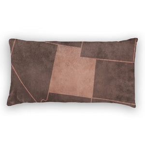 Utah Lumbar Pillow - Velvet -  - Knotty Tie Co.