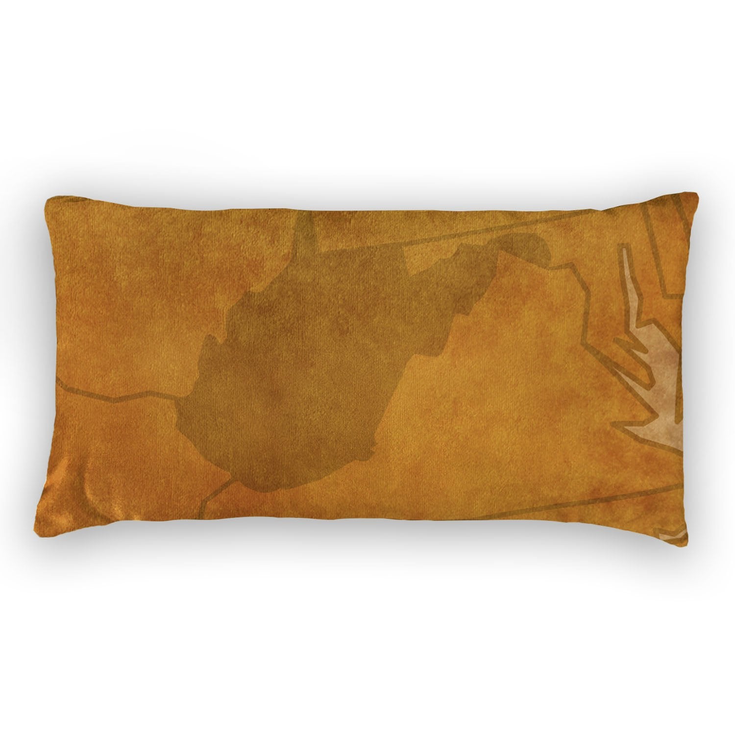 West Virginia Lumbar Pillow - Velvet -  - Knotty Tie Co.