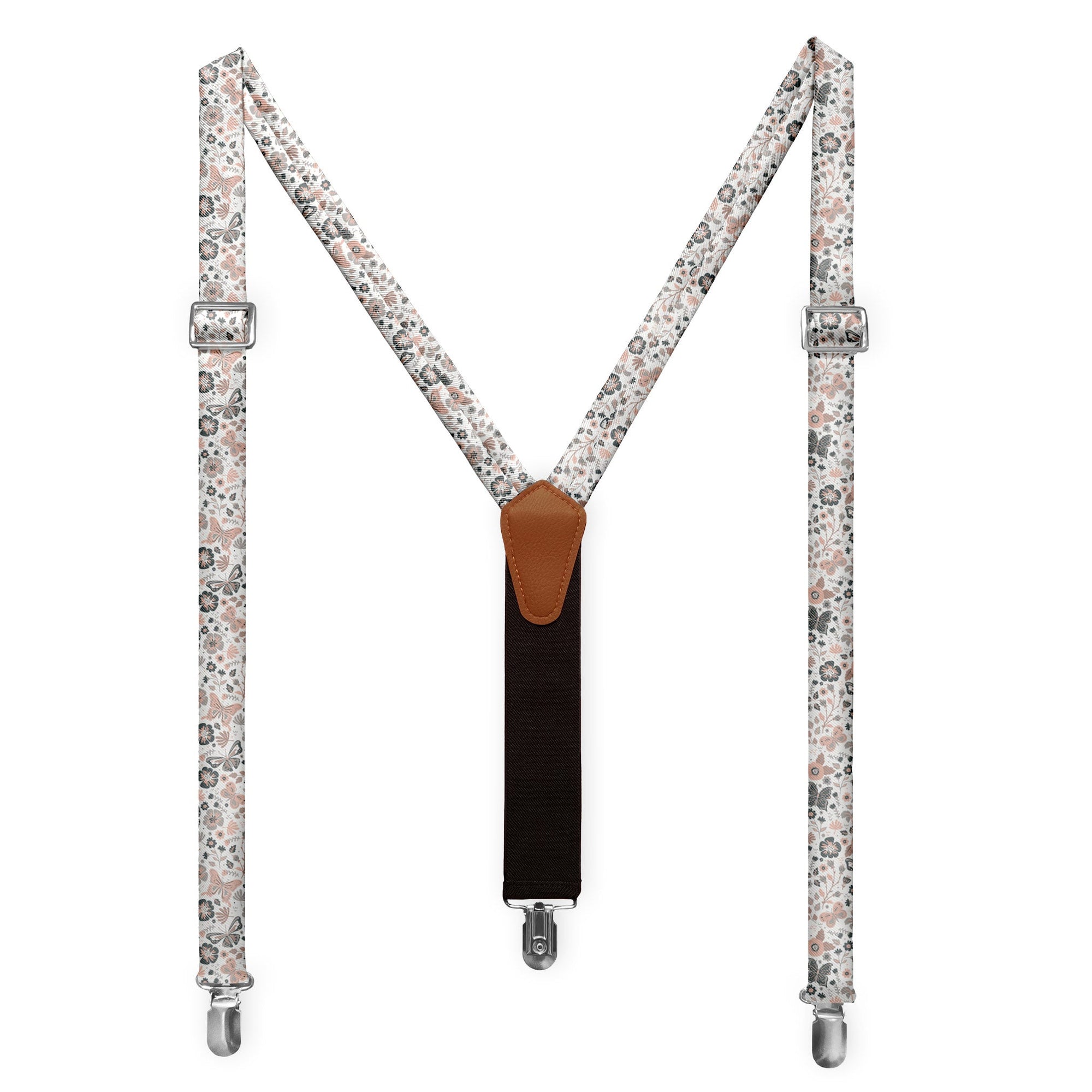 Mariposa Floral Suspenders -  -  - Knotty Tie Co.