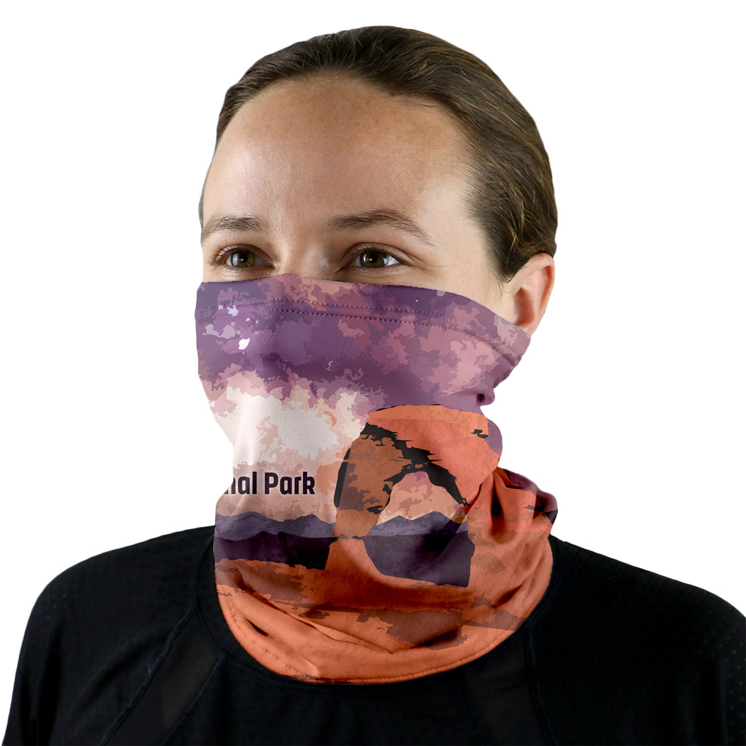 Arches National Park Abstract Neck Gaiter -  -  - Knotty Tie Co.