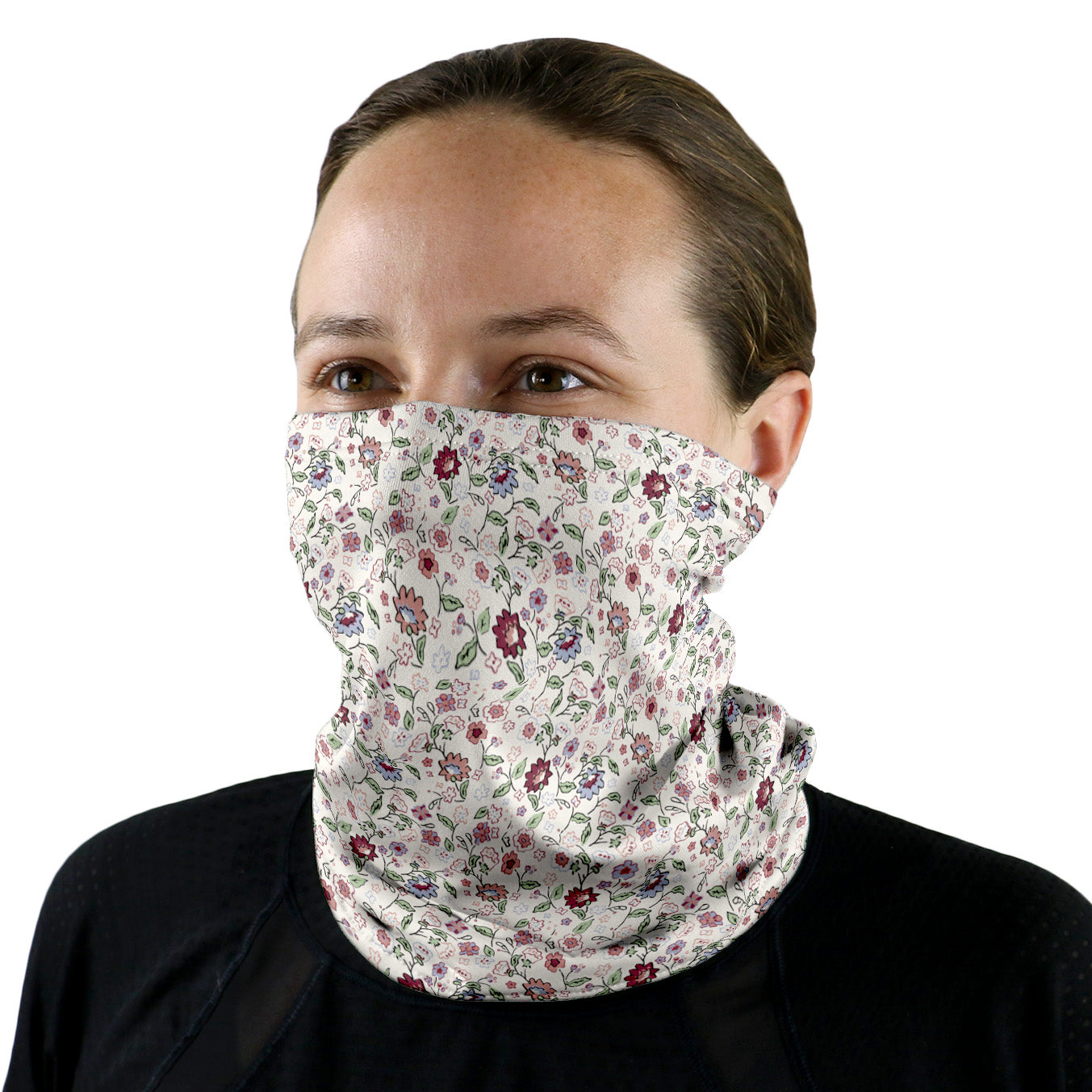 Cecile Floral Neck Gaiter - Regular - Knotty Tie Co.