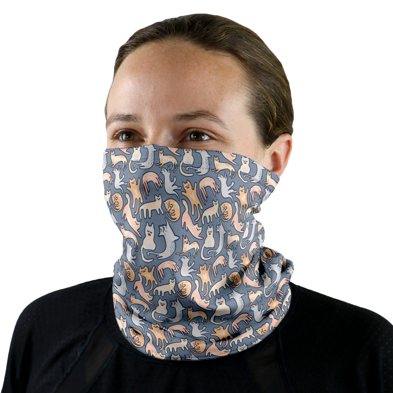 Cool Cats & Kittens Neck Gaiter -  -  - Knotty Tie Co.